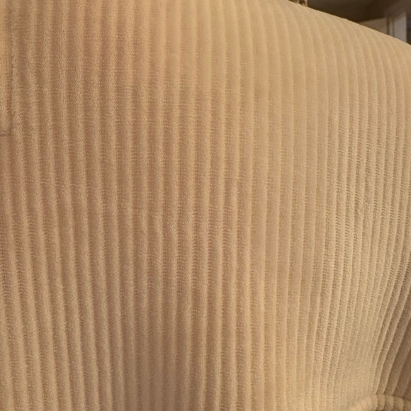 A&F Cream Ribbed Jacket - Picture 5 of 7
